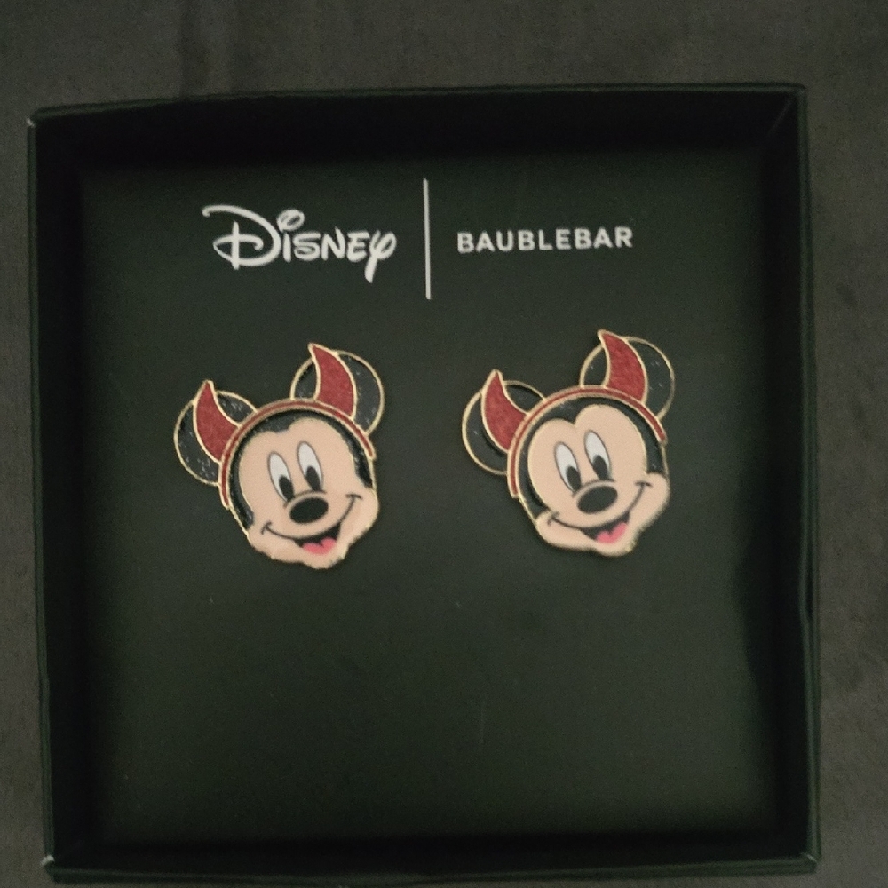 Disney BaubleBar Mickey Mouse Earrings